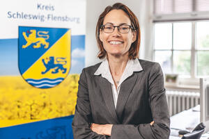 Pressesprecherin
