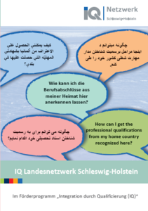 Ausschnitt aus dem Flyer IQ Netzwerk