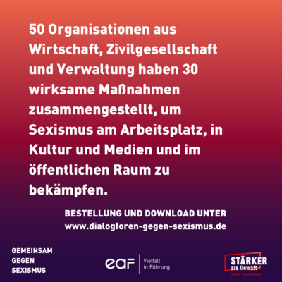 Was du gegen Sexismus tun kannst - III