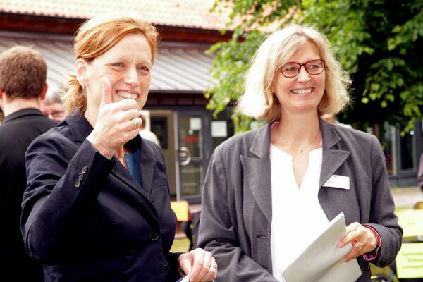 Karin Prien und Gesa Lorenzen
