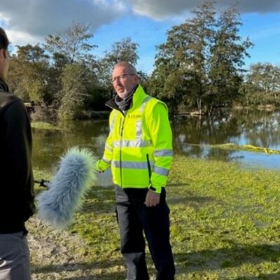 Arnis Hochwasser: Landrat Dr. Buschmann im Interview