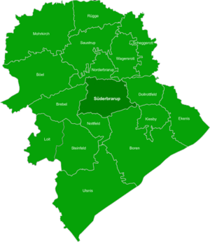 Amtsgebiet Süderbrarup