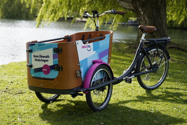Hauptgewinn E-Lastenrad SMILE24