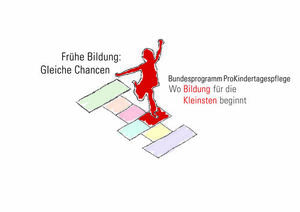 Logo vom Bundesprogramm ProKindertagespflege