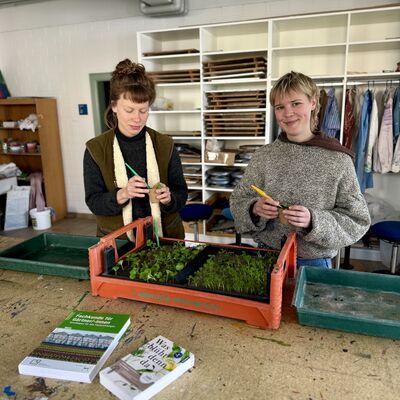 Lefke Staroste, Biohof Thees; Julia Schaller, Gem&uuml;seg&auml;rtnerei Breklingfeld