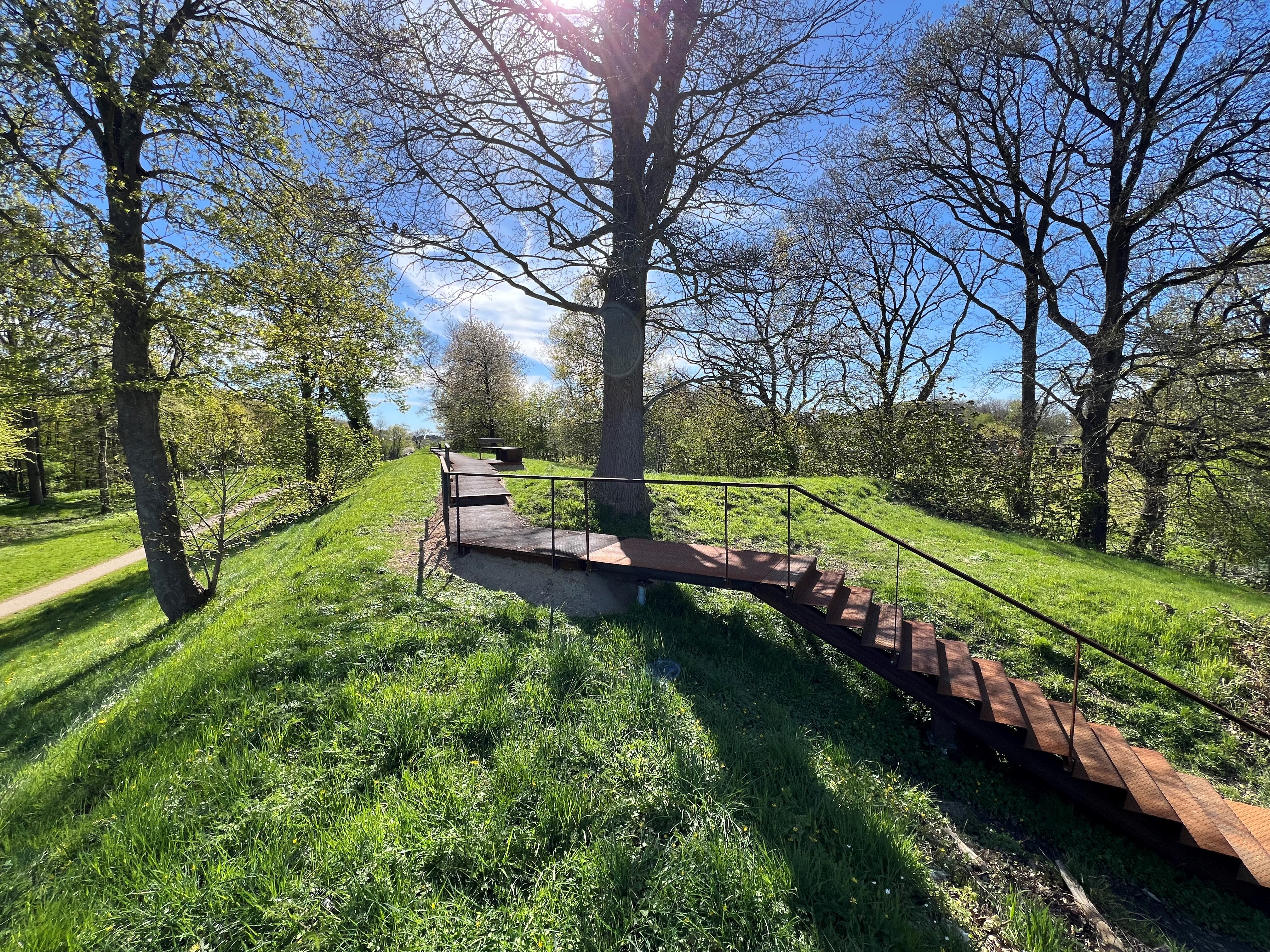 Baufortschritt Arch&auml;ologischer Park Dannewerk