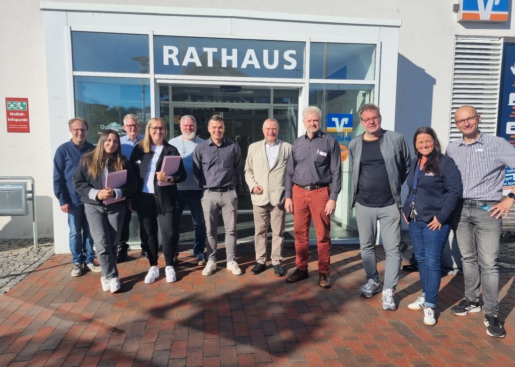 Gruppenfoto anheuern und festmachen