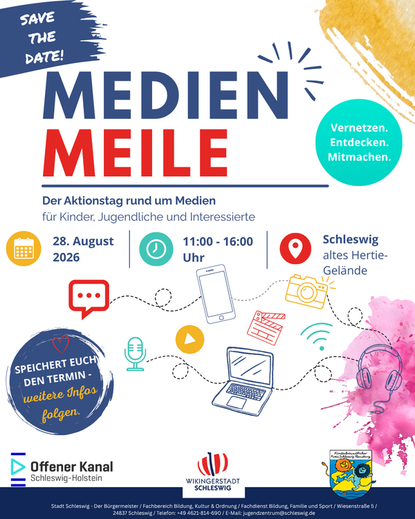 Medienmeile save the date