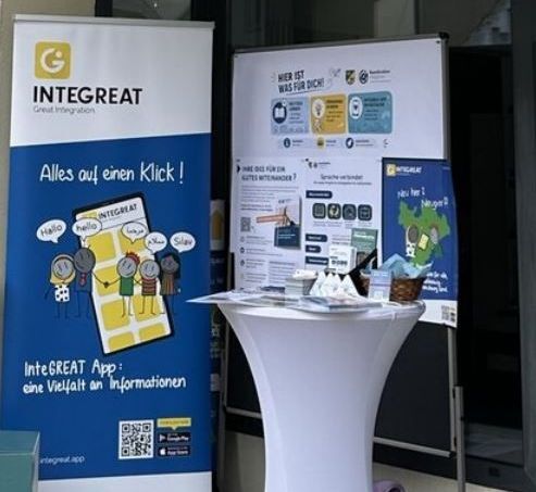 Infostand Migrationsmanagement