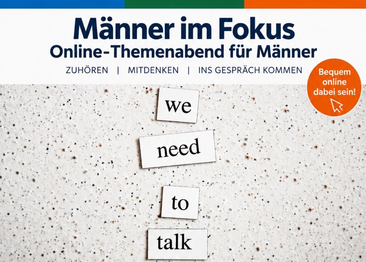 Grafik mit Beschriftung: We need to talk